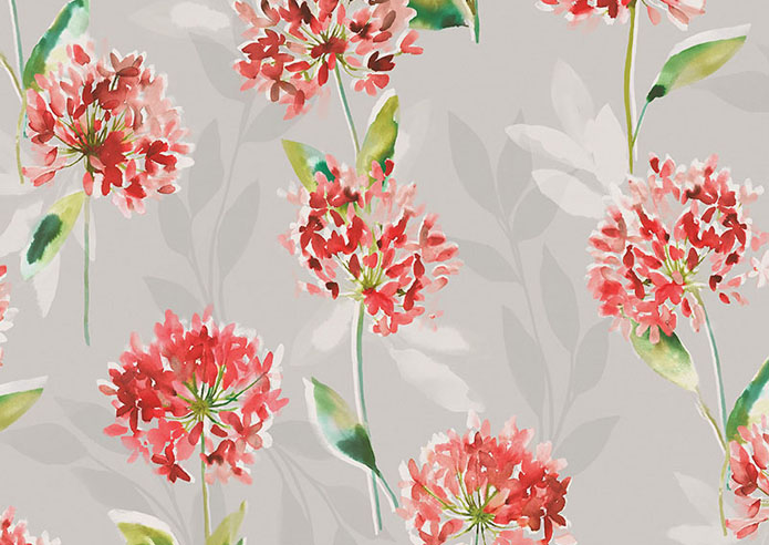 Floral (Blackout), Autumn - Twist&Fit Roller Blind - Image 6